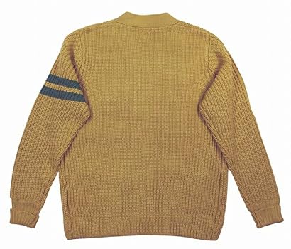Amazon | [ヒューストン] jf842 さがら刺繍 ローゲージ ニット